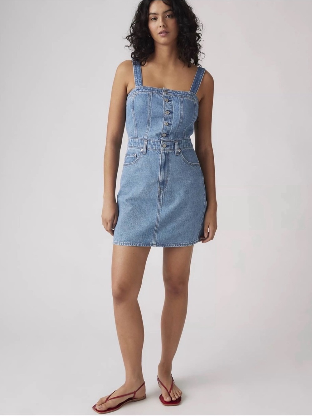 Levi's Iconic Denim Mini Dress